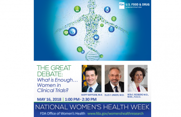 The Great Debate What is Enough… Women in Clinical Trials