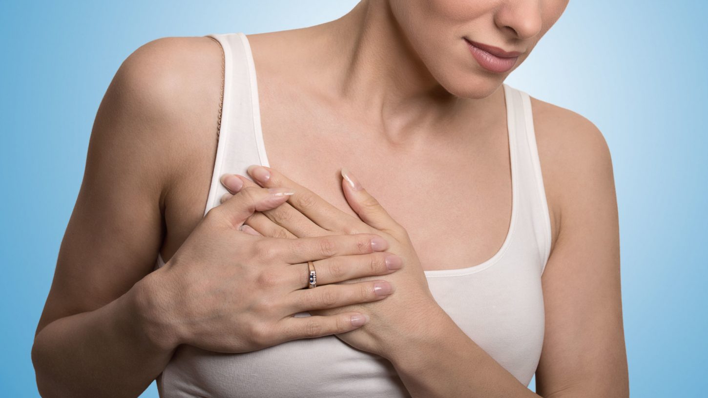 lumps in women breast