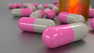 Image of antibiotic pills